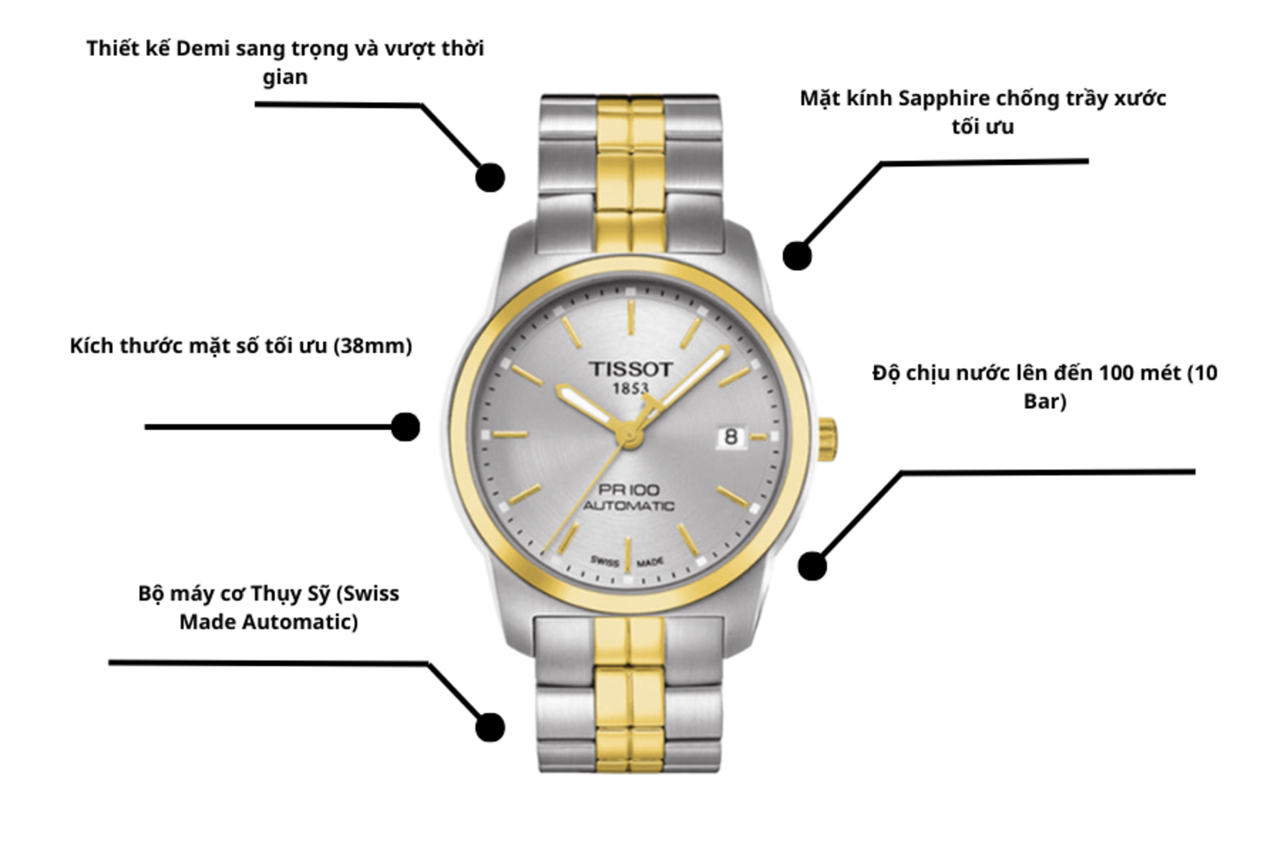 Đồng hồ Tissot T049.407.22.031.00