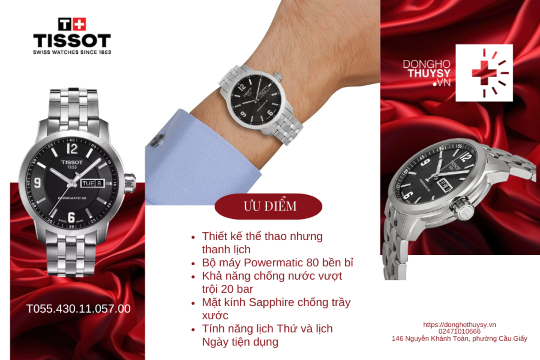 Đồng hồ TISSOT T055.430.11.057.00