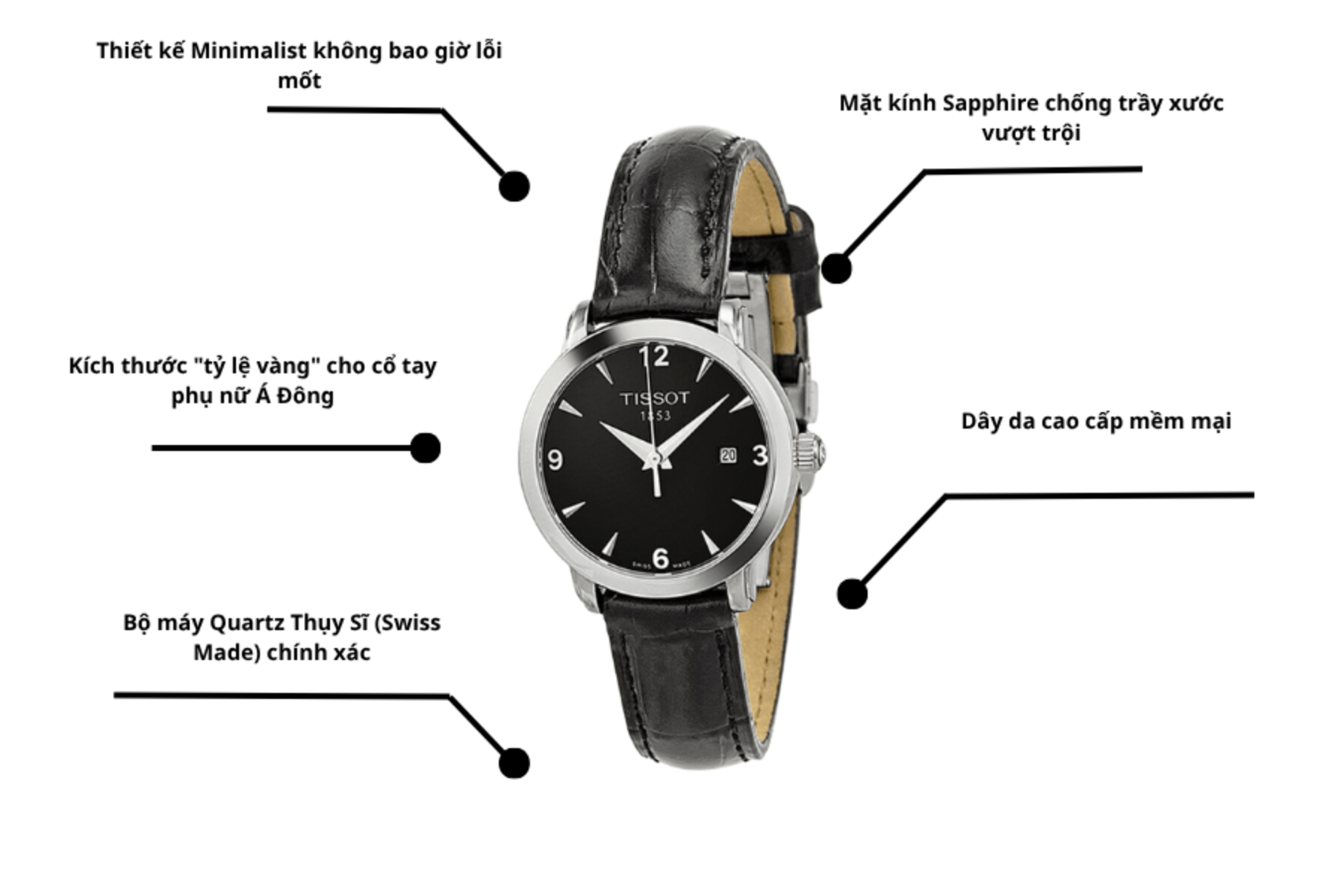 Đồng hồ TISSOT T057.210.16.057.00