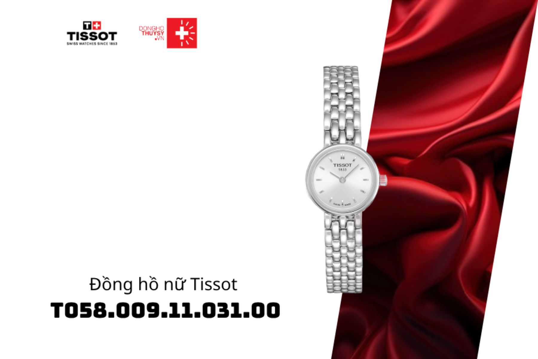 Đồng hồ nữ Tissot T058.009.11.031.00