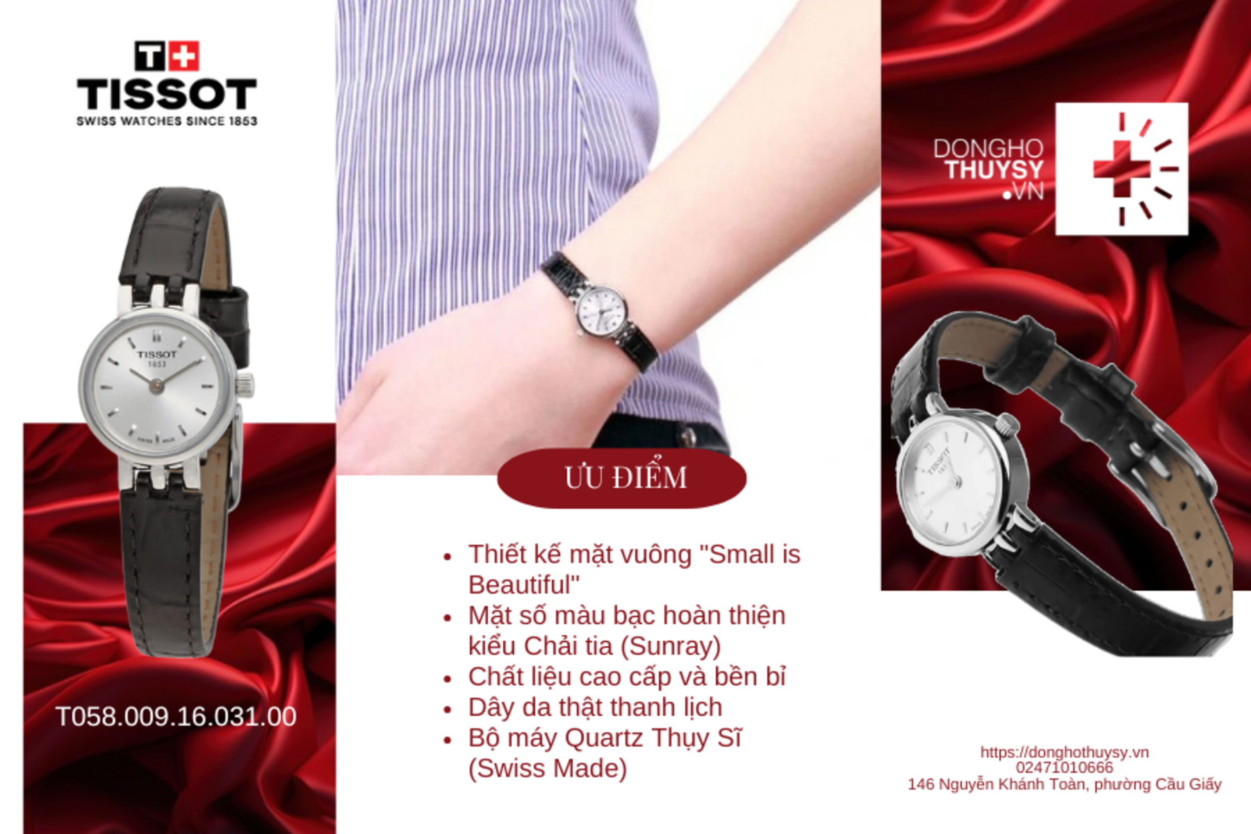 Đồng hồ TISSOT T058.009.16.031.00