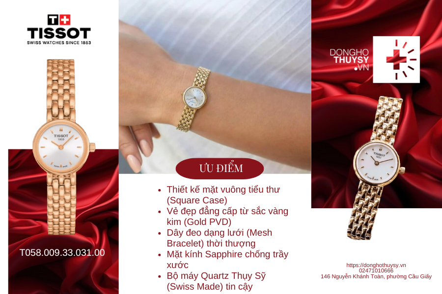 Đồng hồ TISSOT T058.009.33.031.00