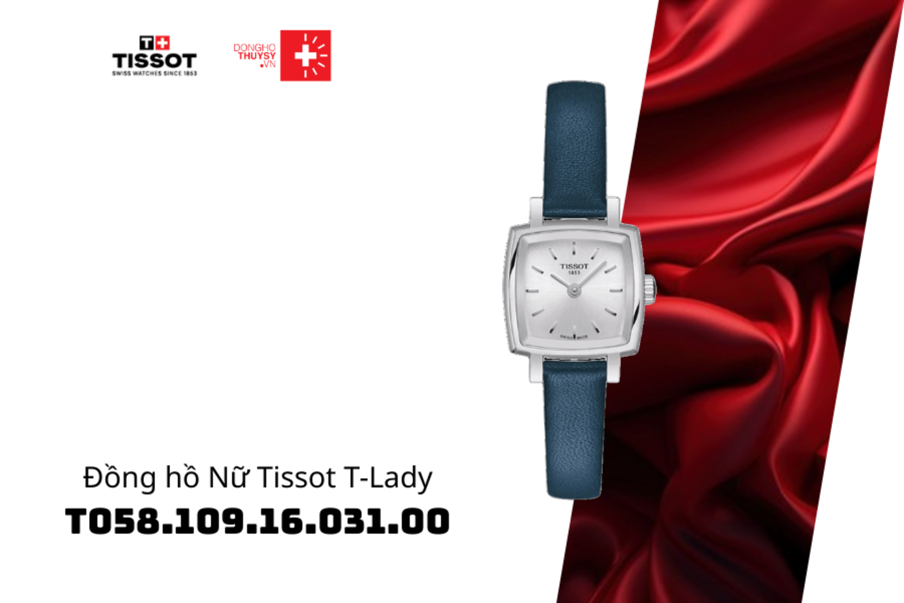 Đồng hồ Nữ Tissot T-Lady T058.109.16.031.00
