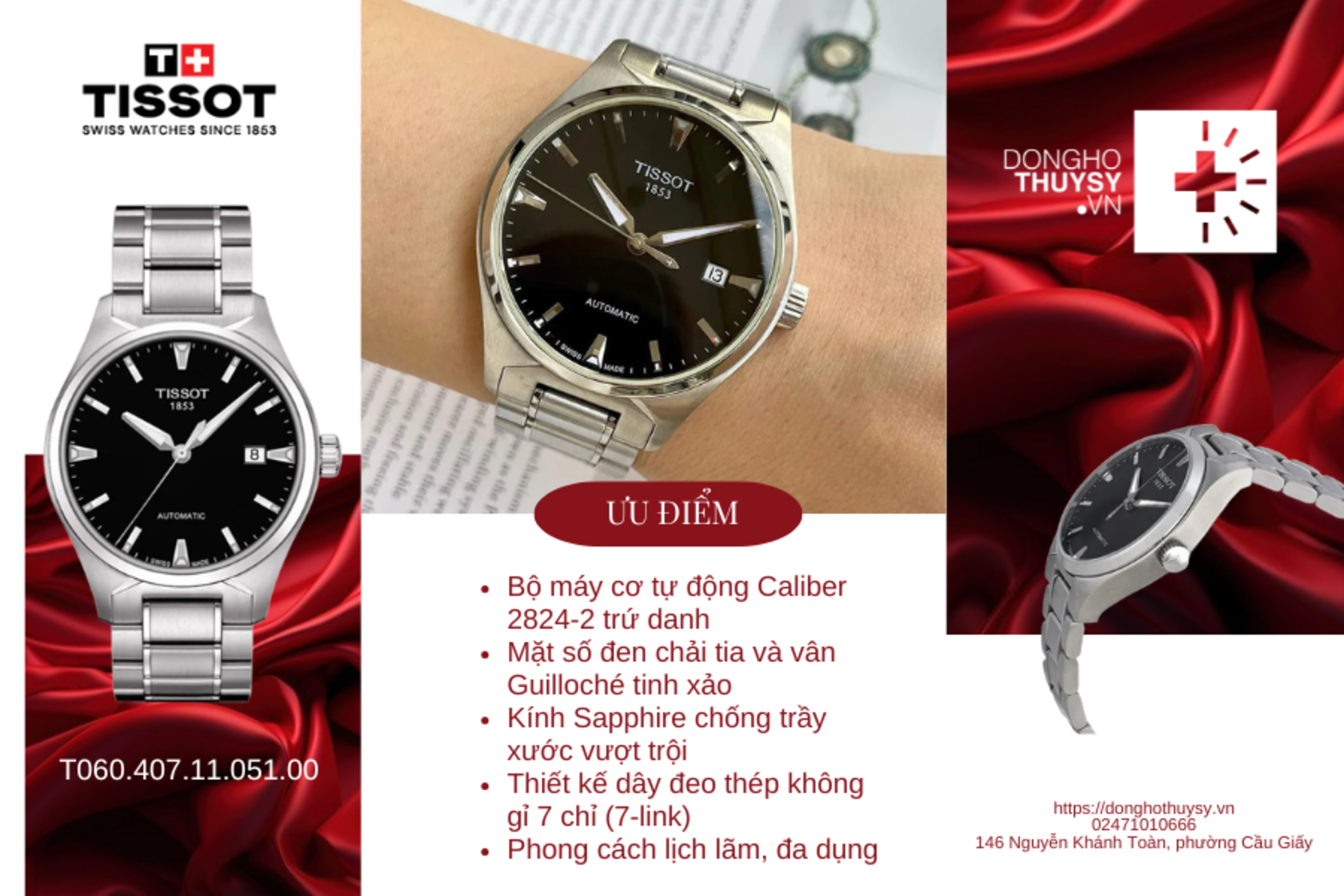 Đồng hồ TISSOT T060.407.11.051.00