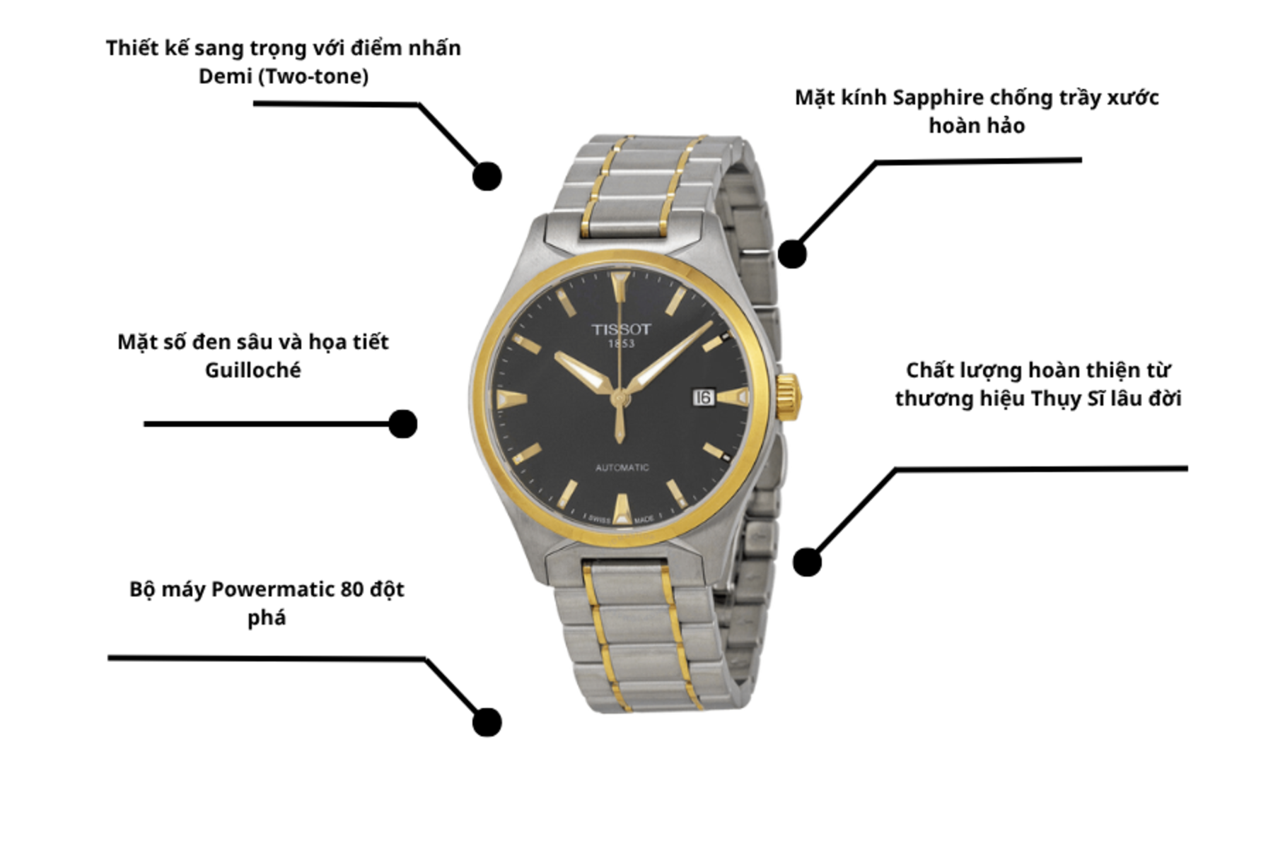 Đồng hồ TISSOT T060.407.22.051.00