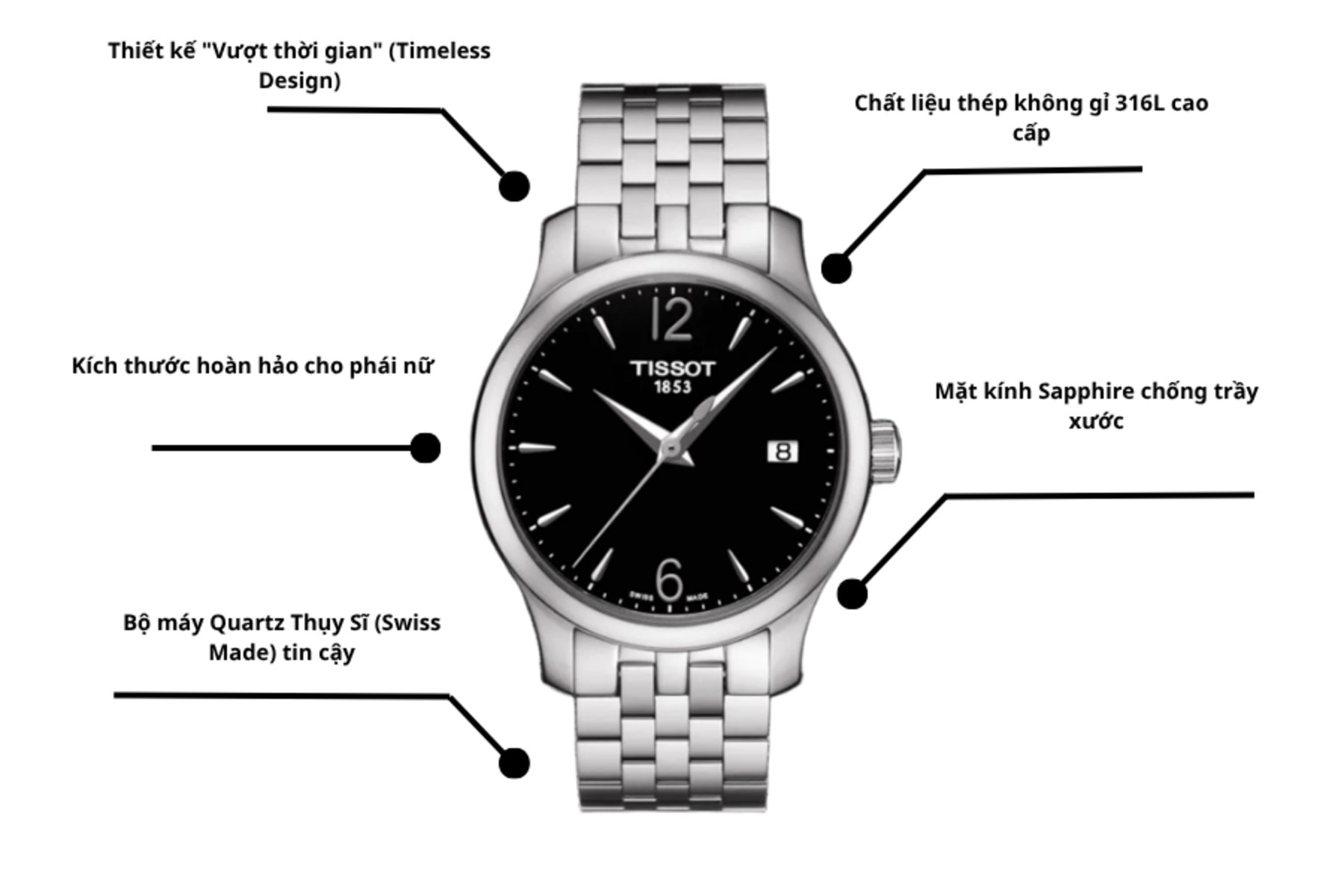 Đồng hồ TISSOT T063.210.11.057.00