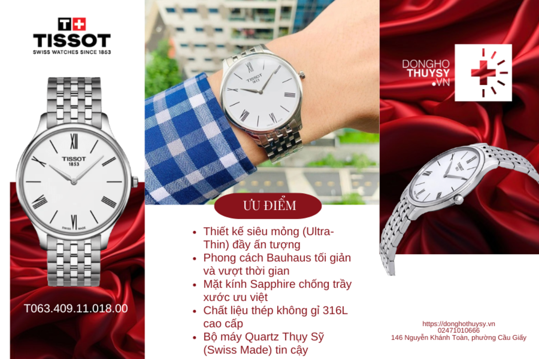 Đồng hồ TISSOT T063.409.11.018.00