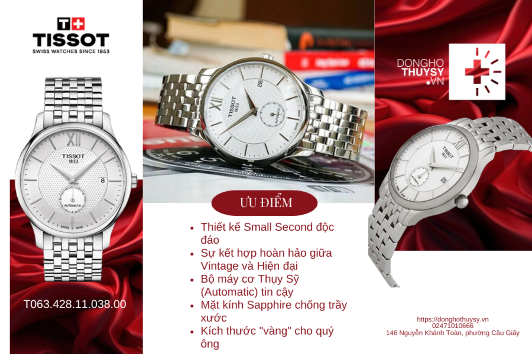 Đồng hồ Tissot T063.428.11.038.00