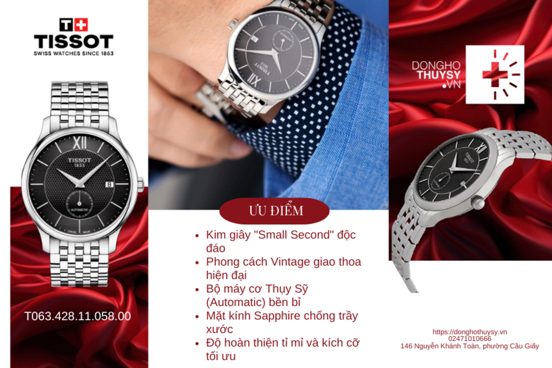 Đồng hồ Tissot T063.428.11.058.00