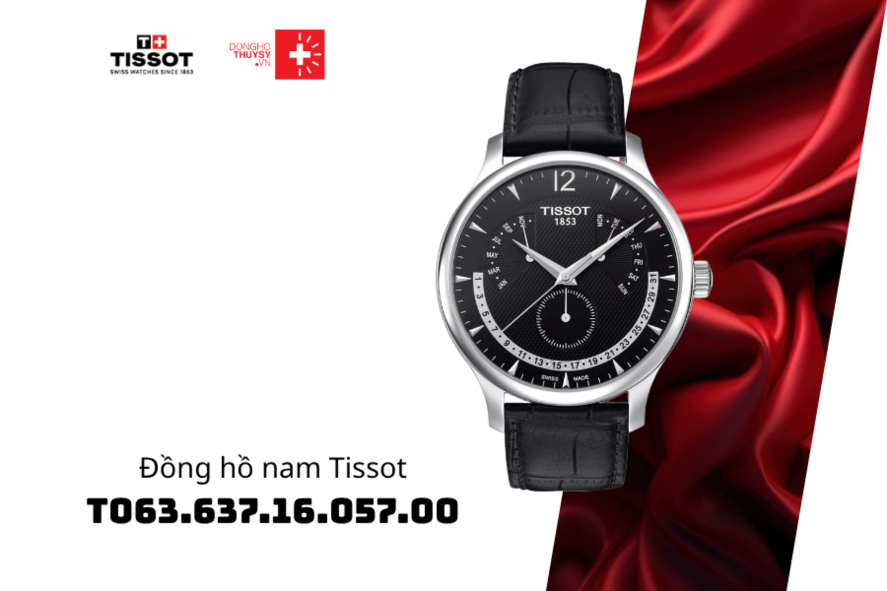 Đồng hồ nam Tissot T063.637.16.057.00
