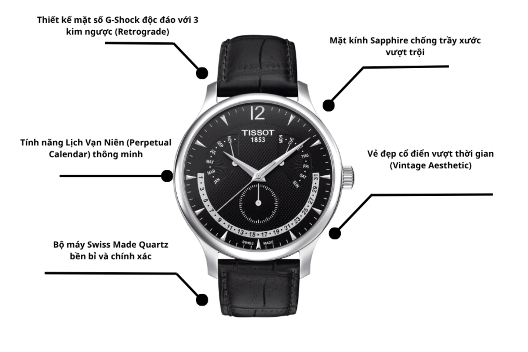 Đồng hồ nam Tissot T063.637.16.057.00