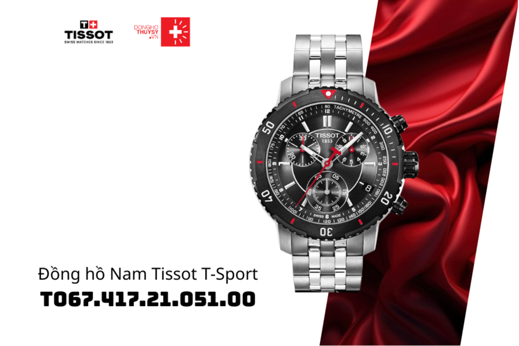 Đồng hồ Nam Tissot T-Sport T067.417.21.051.00