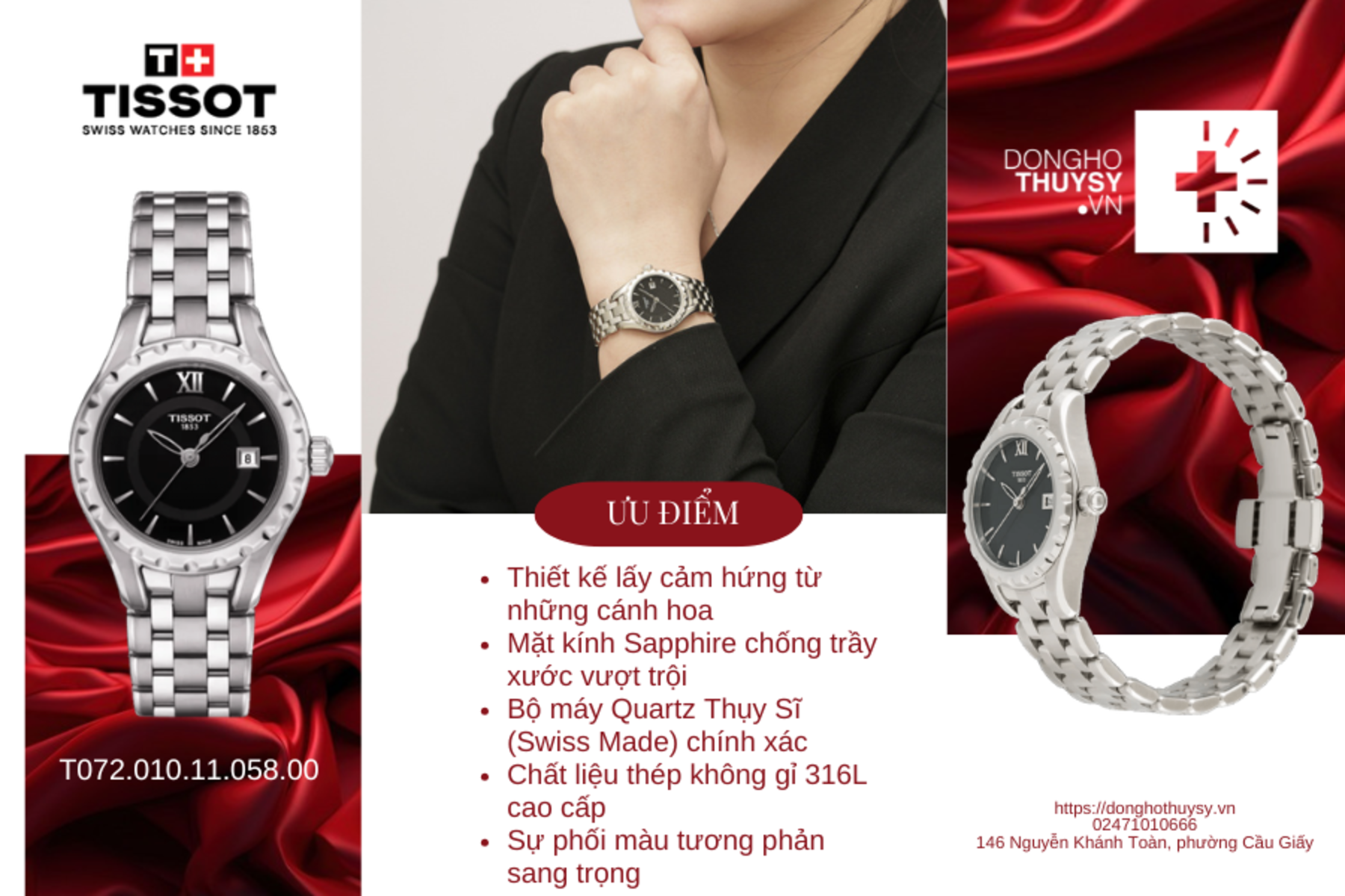 Đồng hồ TISSOT T072.010.11.058.00