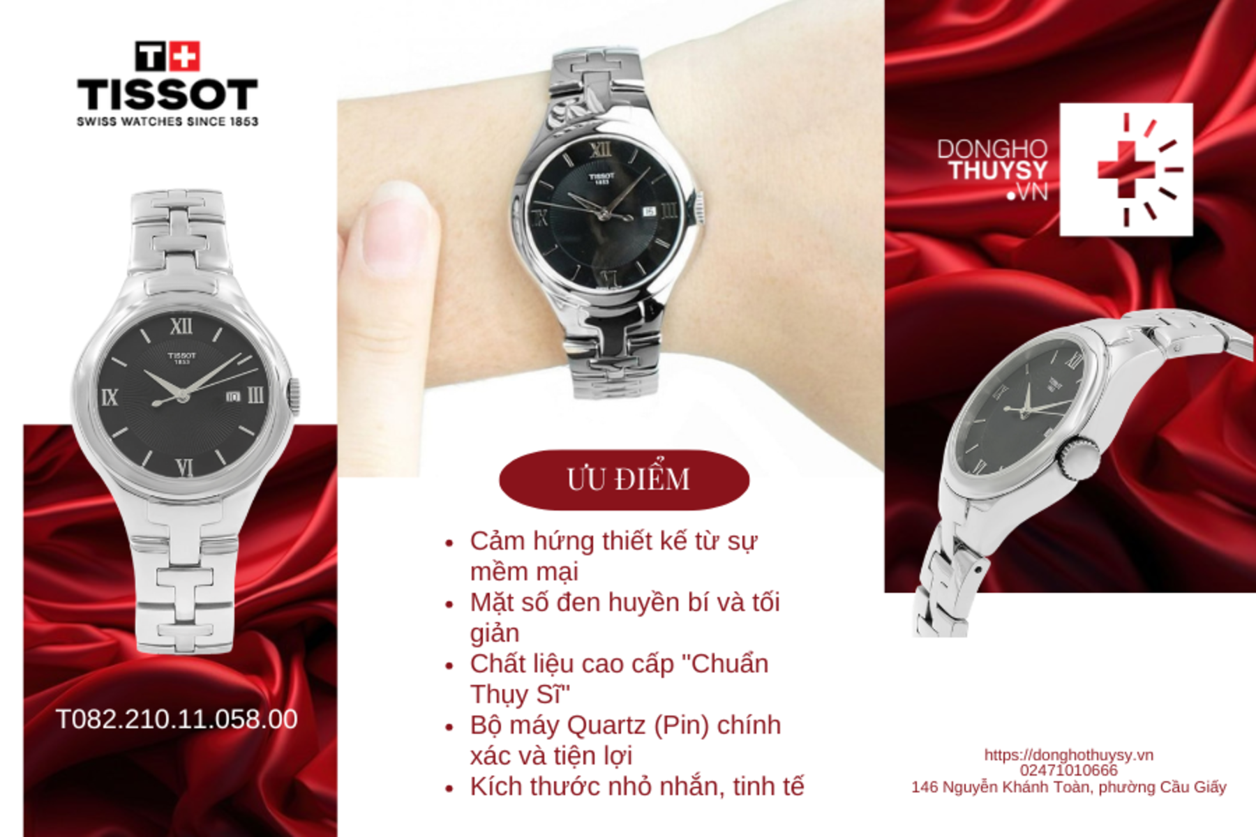 Đồng hồ TISSOT T082.210.11.058.00