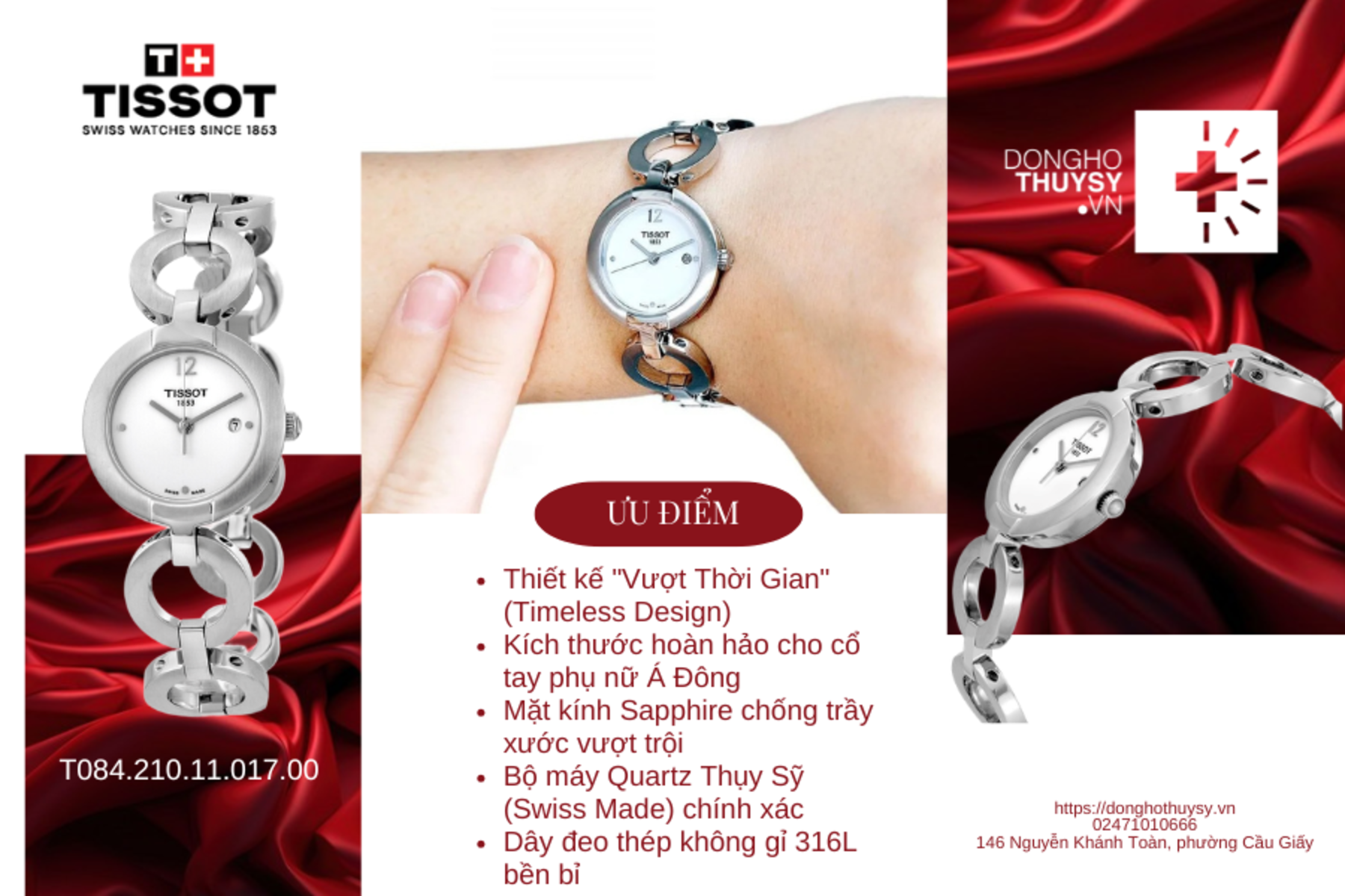 Đồng hồ TISSOT T084.210.11.017.00