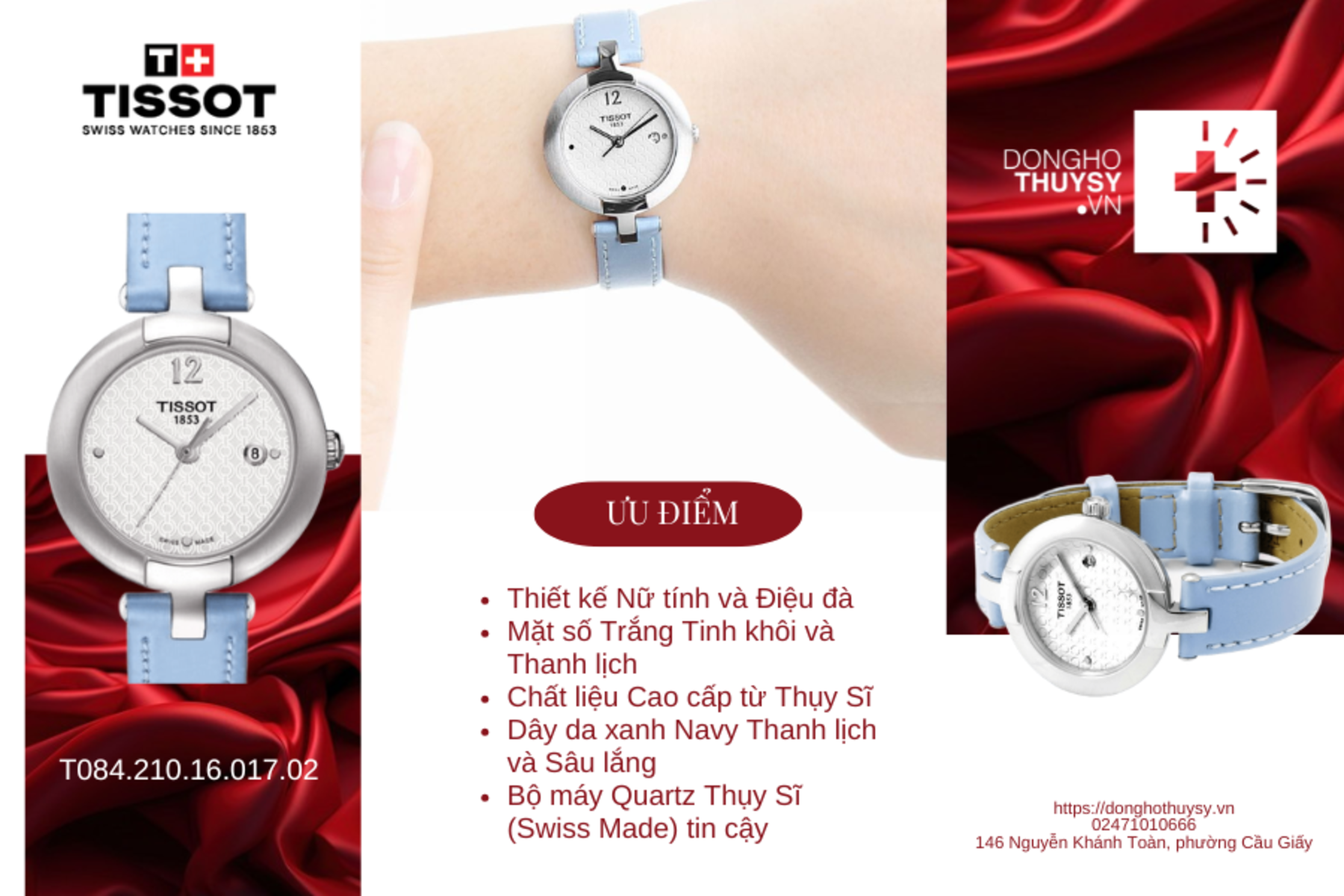 Đồng hồ TISSOT T084.210.16.017.02