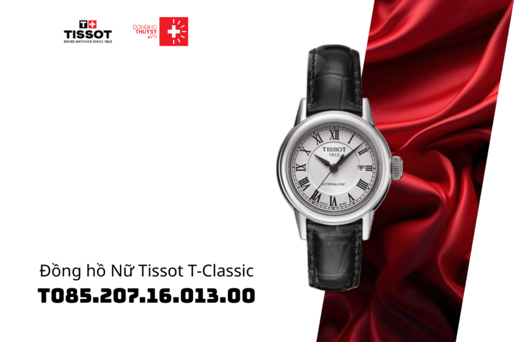Đồng hồ Nữ Tissot T-Classic T085.207.16.013.00