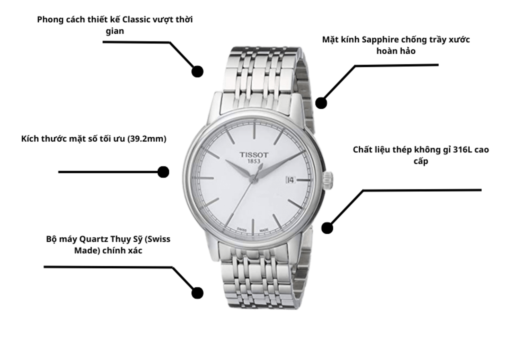 Đồng hồ TISSOT T085.410.11.011.00