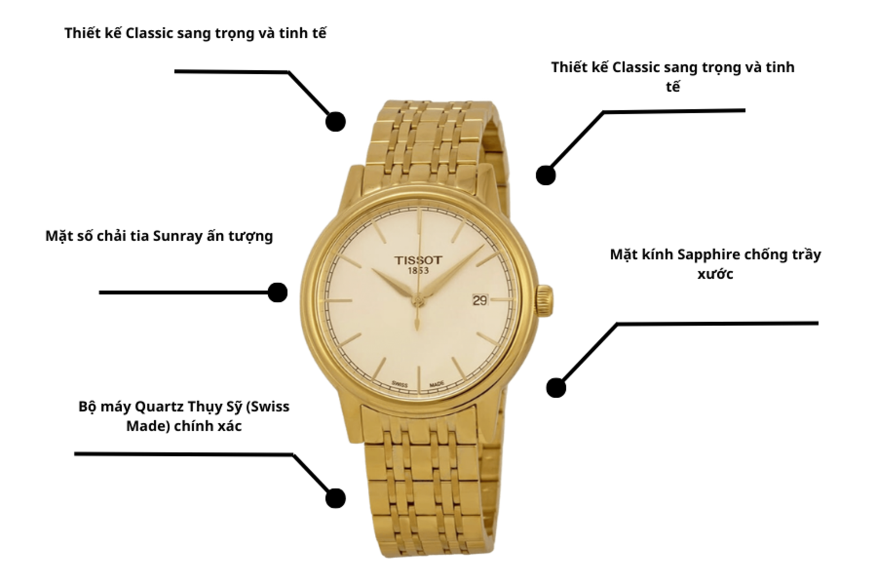 Đồng hồ TISSOT T085.410.33.021.00