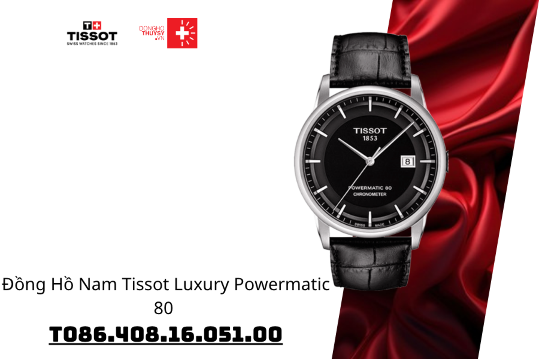 Đồng Hồ Nam Tissot Luxury Powermatic 80 T086.408.16.051.00