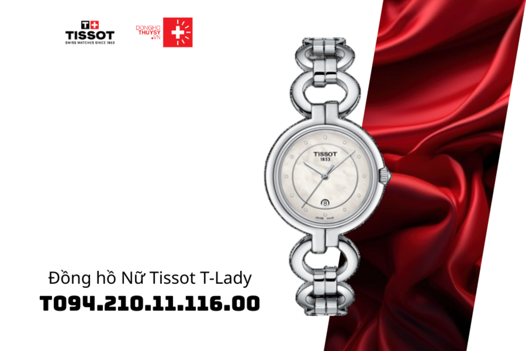 Đồng hồ Nữ Tissot T-Lady T094.210.11.116.00