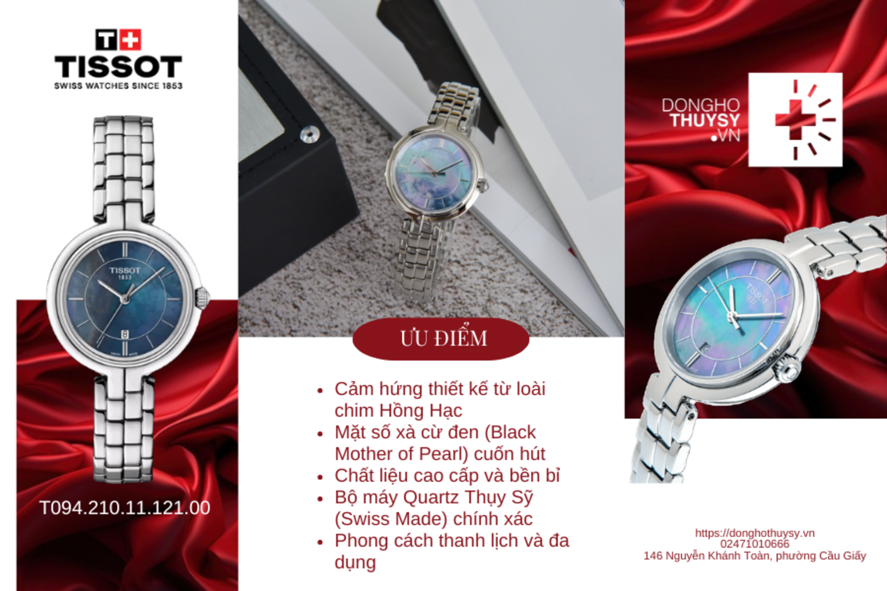 Đồng hồ TISSOT T094.210.11.121.00