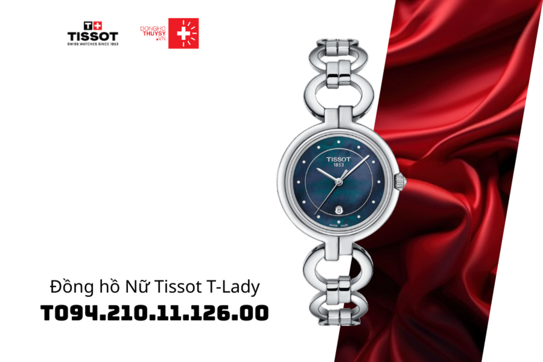 Đồng hồ Nữ Tissot T-Lady T094.210.11.126.00