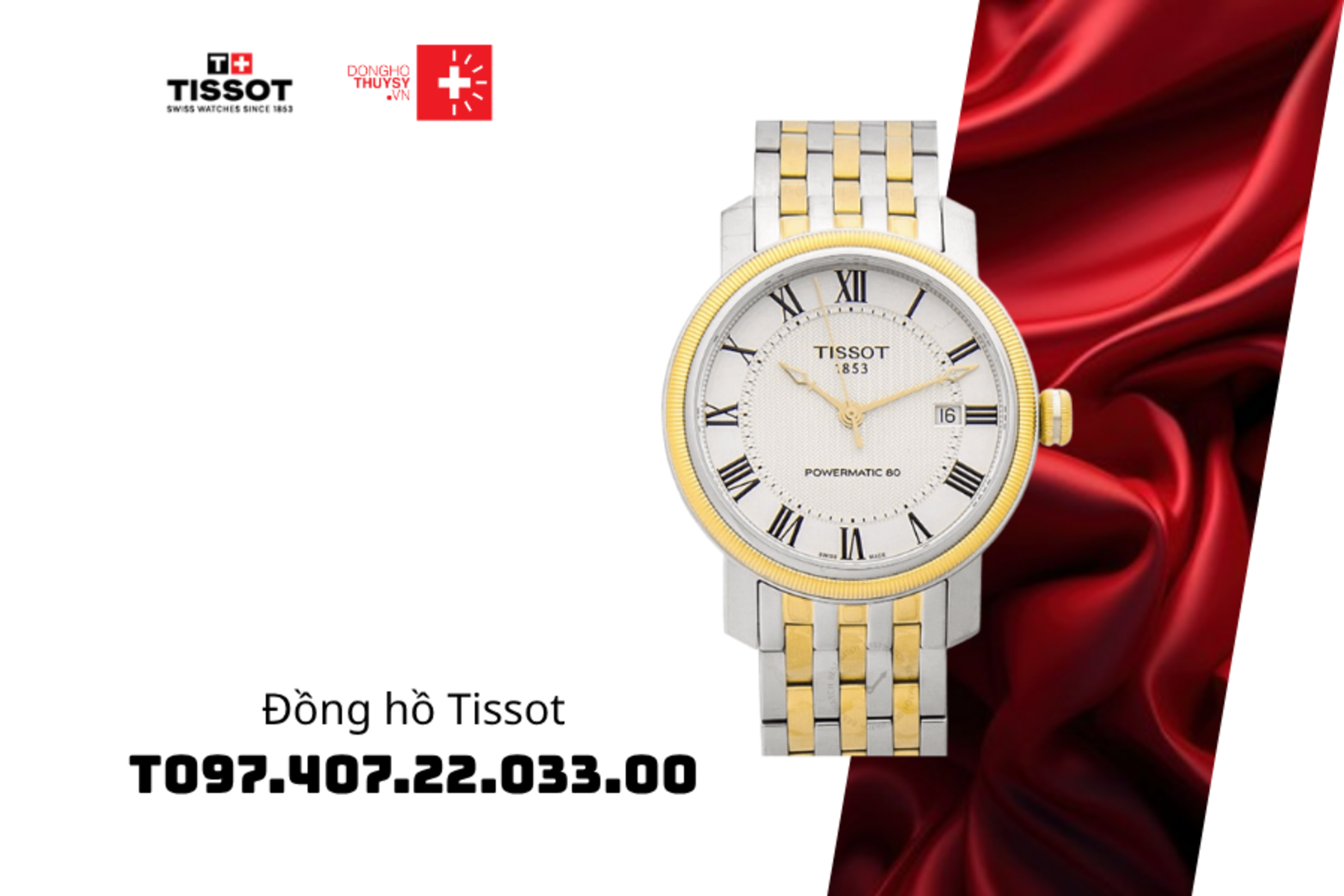 Đồng hồ TISSOT T097.407.22.033.00