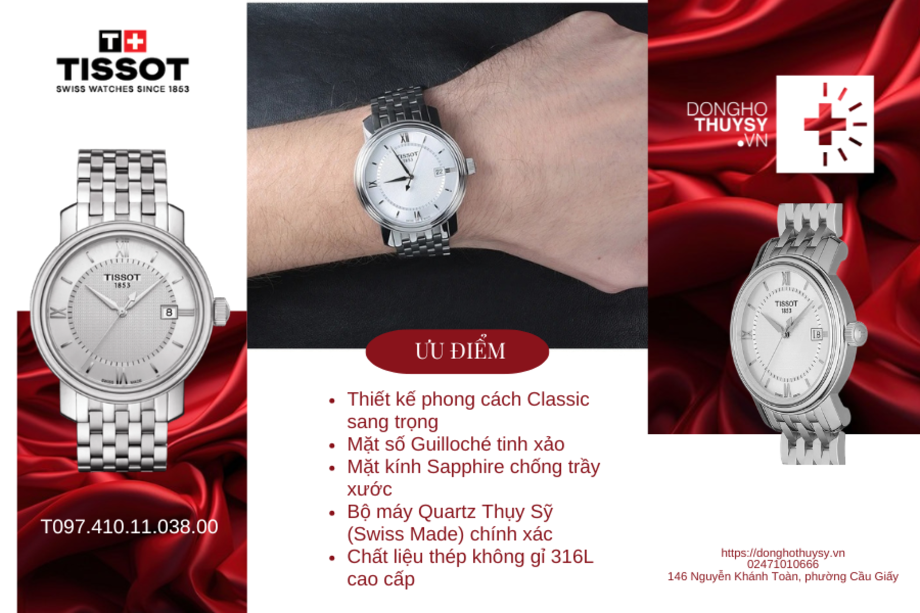 Đồng hồ Tissot T097.410.11.038.00