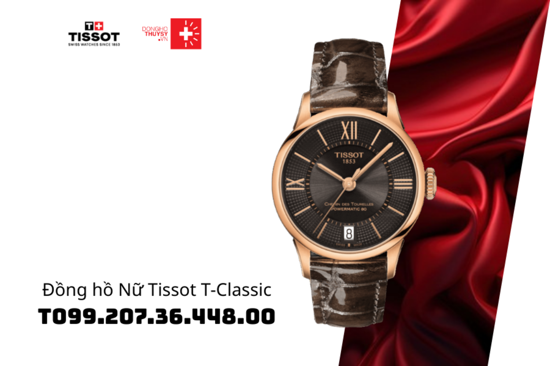 Đồng hồ Nữ Tissot T-Classic T099.207.36.448.00