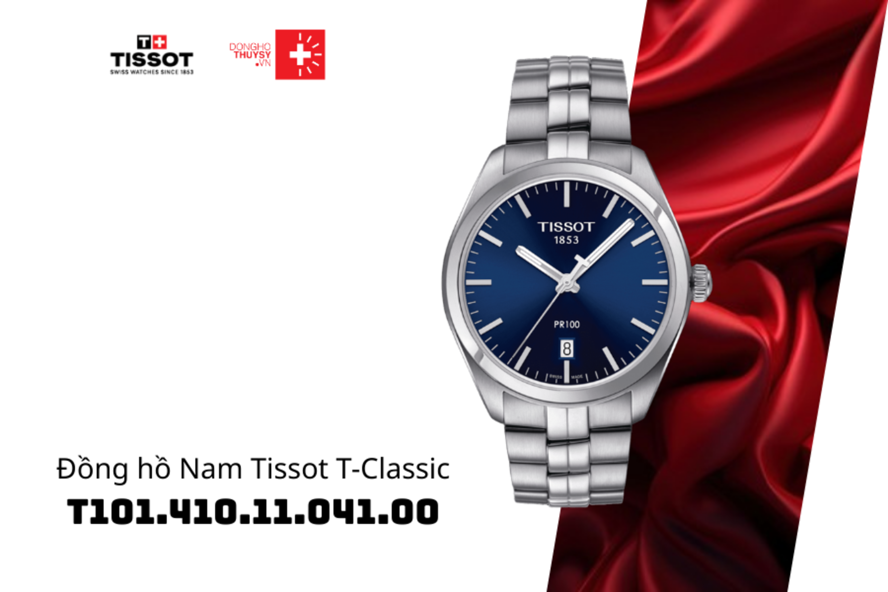 Đồng hồ Nam Tissot T-Classic T101.410.11.041.00