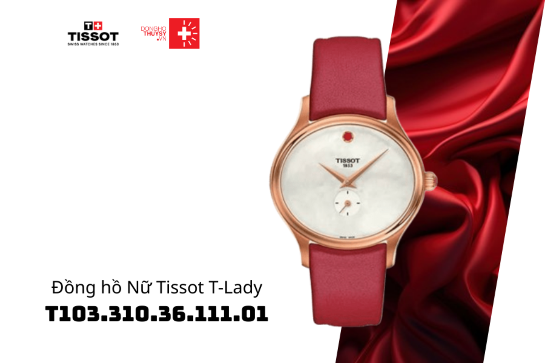 Đồng hồ Nữ Tissot T-Lady T103.310.36.111.01