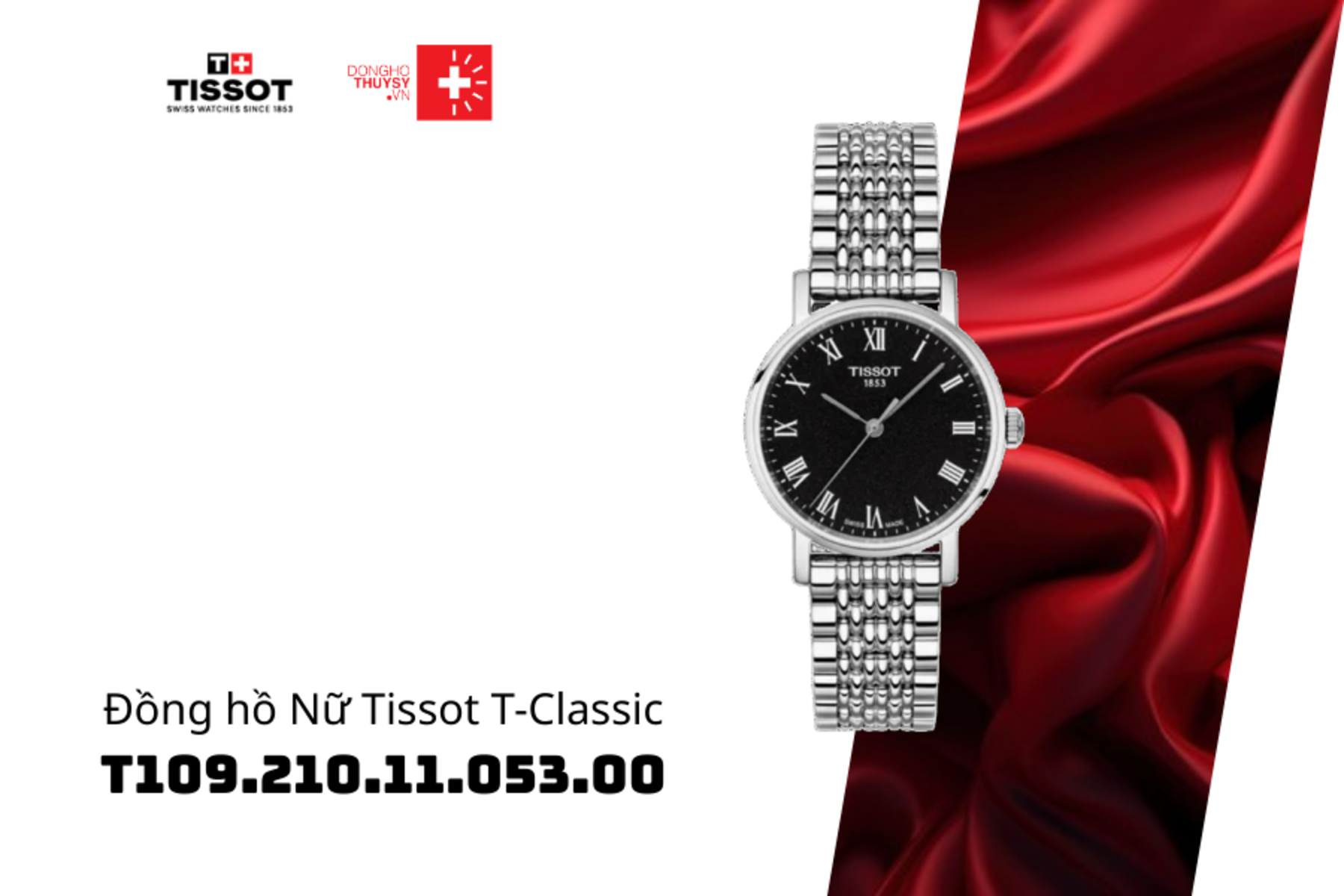 Đồng hồ Nữ Tissot Special Collections T109.210.11.053.00