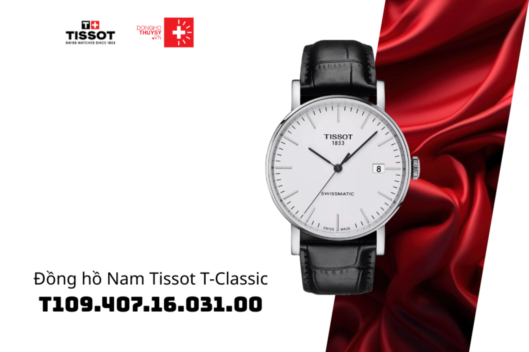 Đồng hồ Nam Tissot T-Classic T109.407.16.031.00