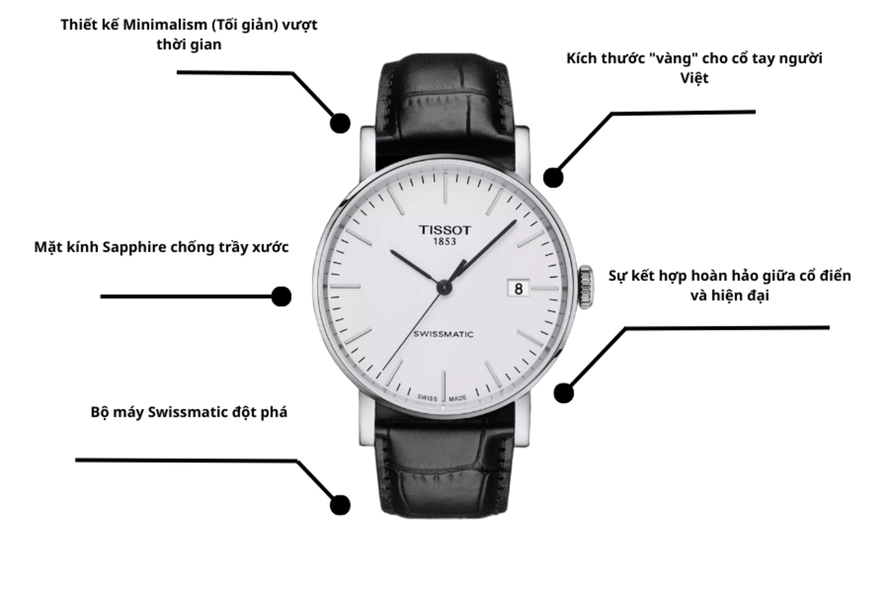 Đồng hồ Nam Tissot T-Classic T109.407.16.031.00