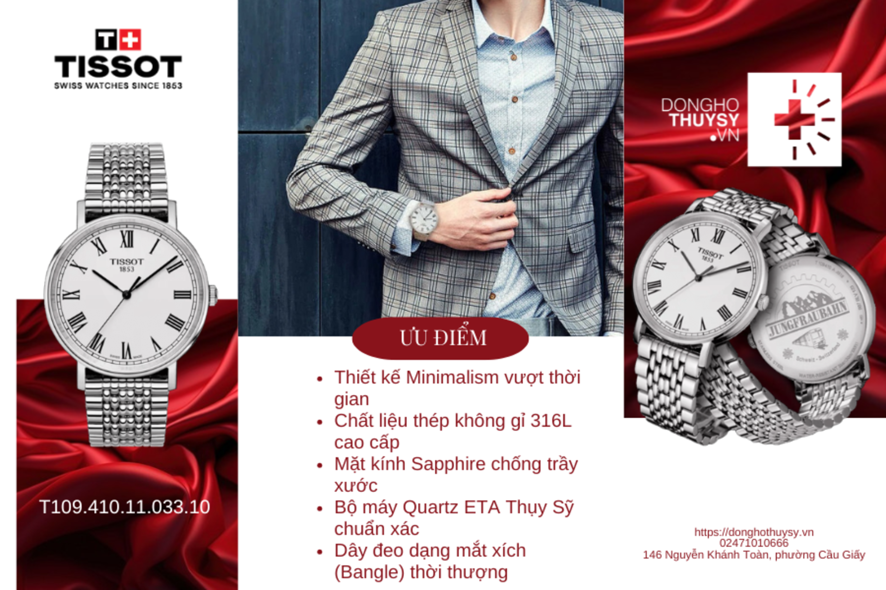 Đồng hồ Nam Tissot Special Collections T109.410.11.033.10