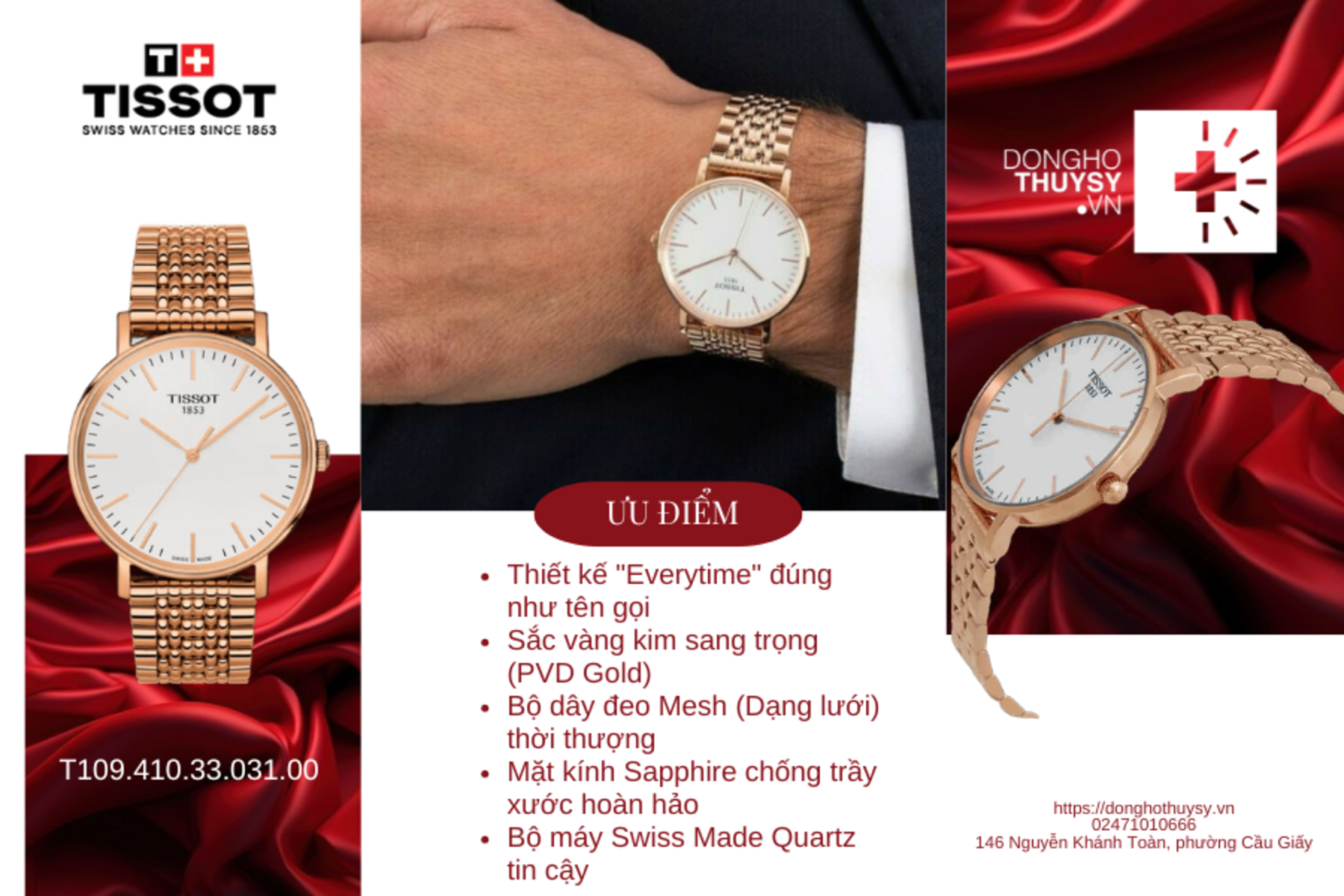 Đồng hồ TISSOT T109.410.33.031.00