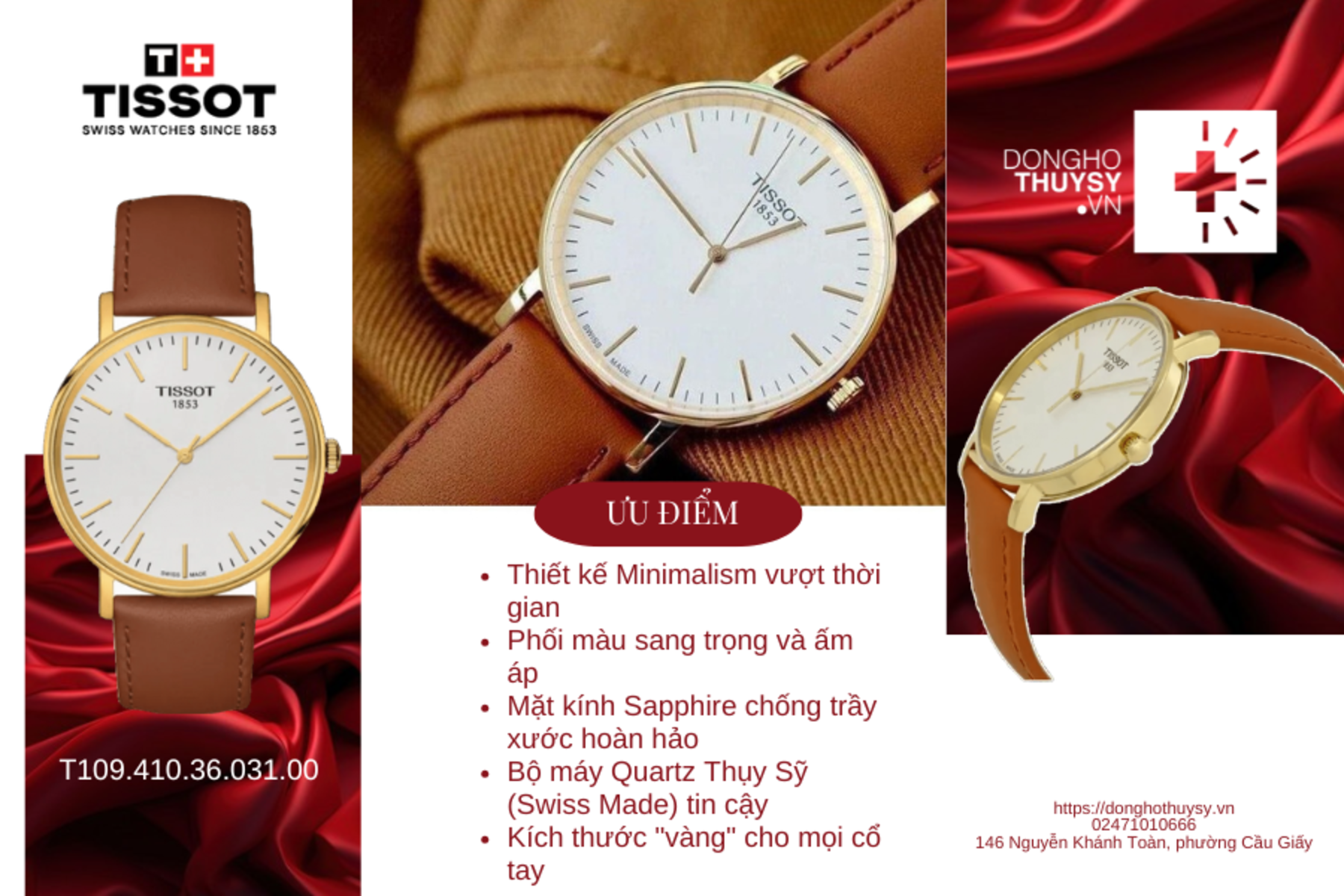 Đồng hồ TISSOT T109.410.36.031.00