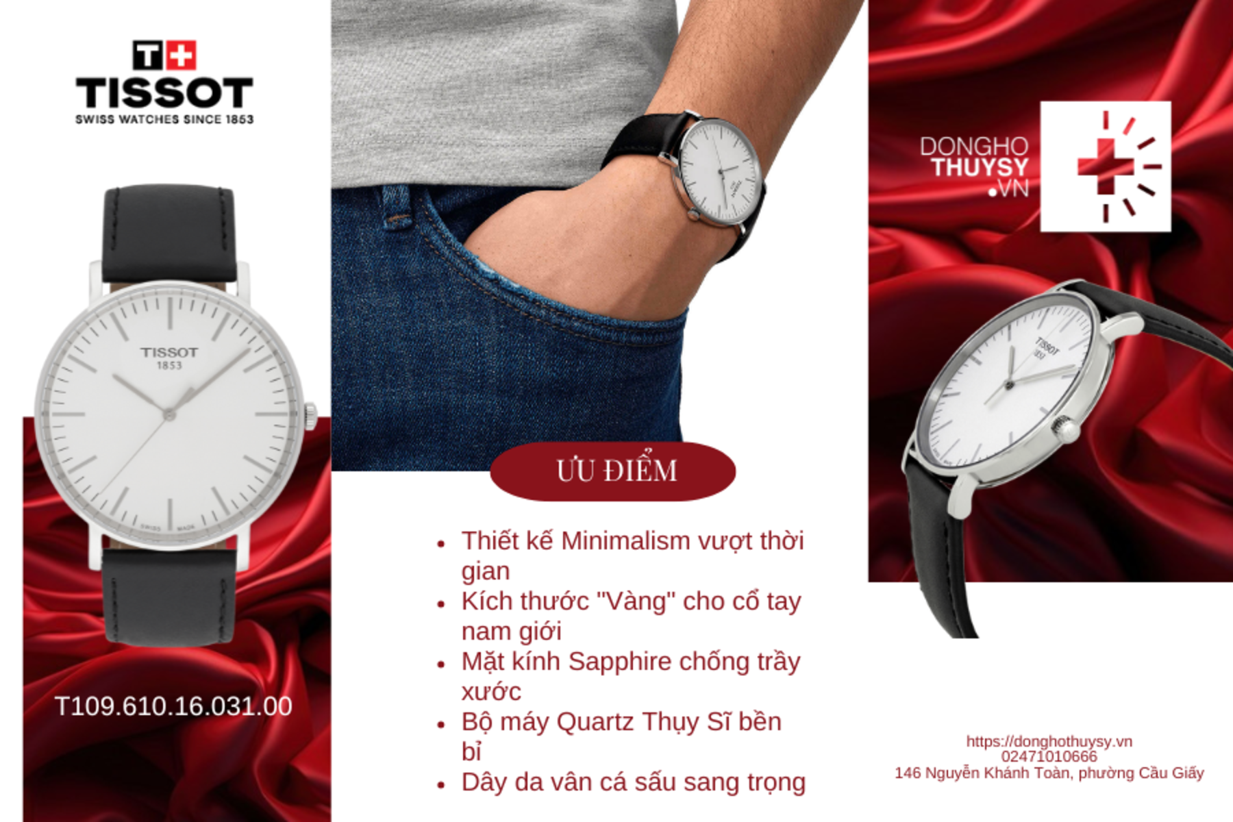 Đồng hồ Tissot T109.610.16.031.00