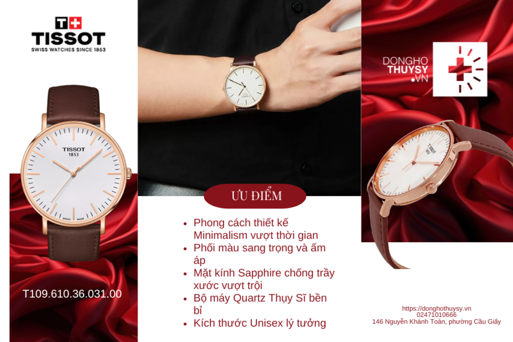 Đồng hồ TISSOT T109.610.36.031.00
