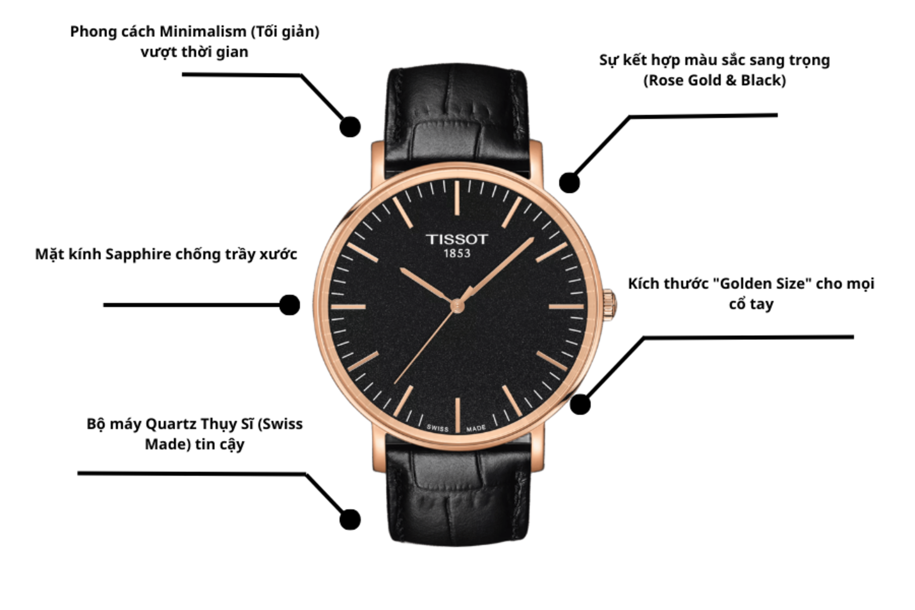 Đồng hồ Nam Tissot T-Classic T109.610.36.051.00