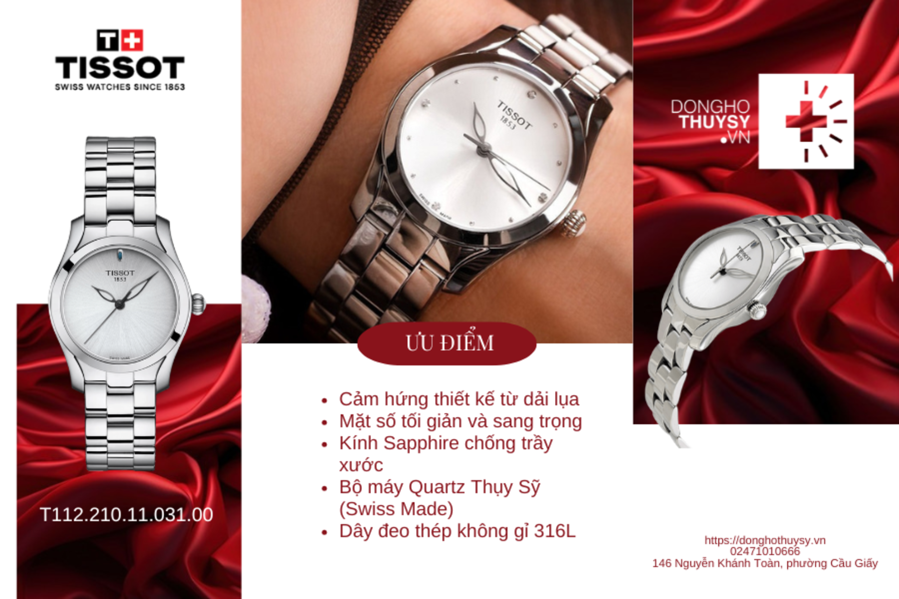 Đồng hồ Tissot T112.210.11.031.00