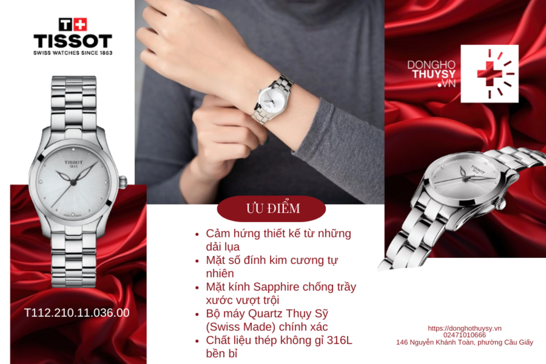 Đồng hồ Tissot T112.210.11.036.00