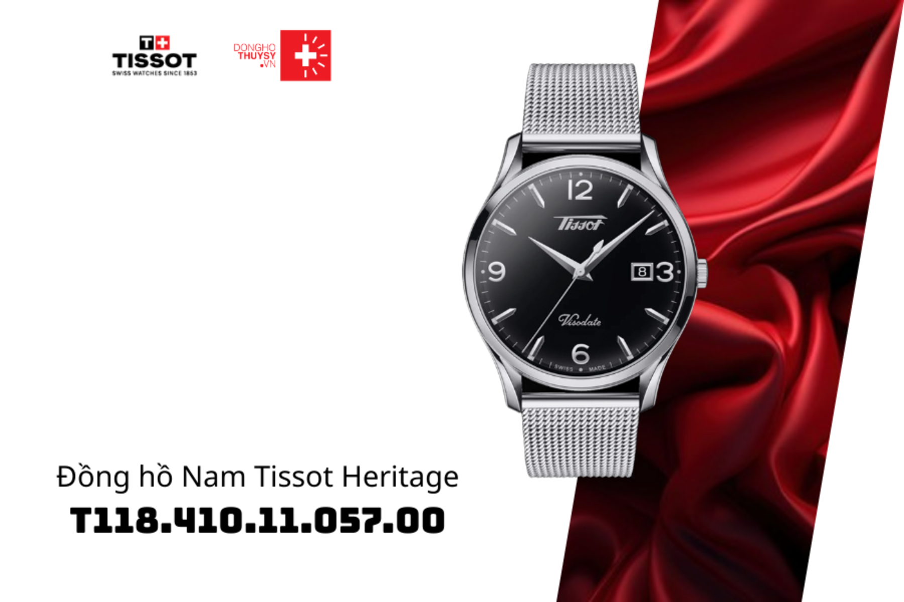 Đồng hồ Nam Tissot Heritage T118.410.11.057.00
