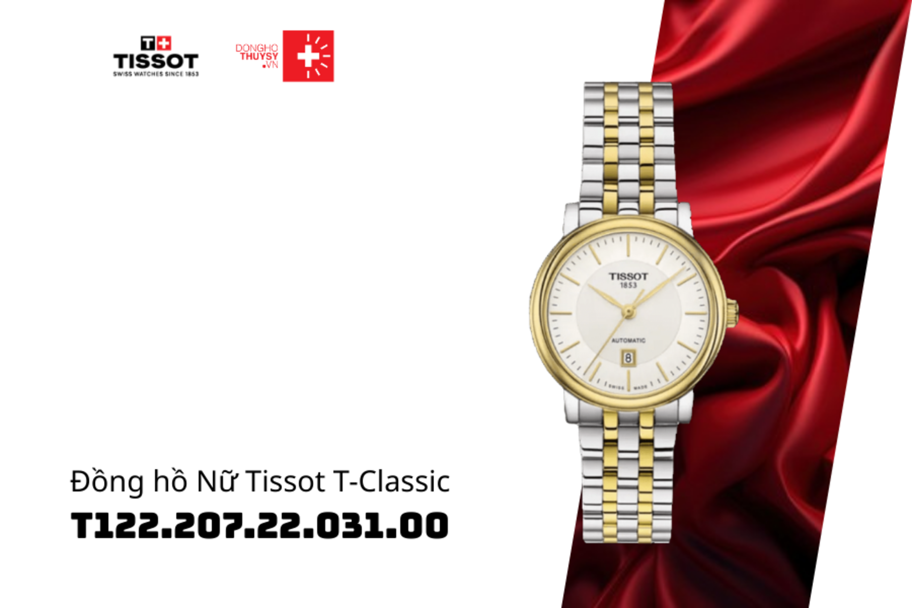 Đồng hồ Nữ Tissot T-Classic T122.207.22.031.00