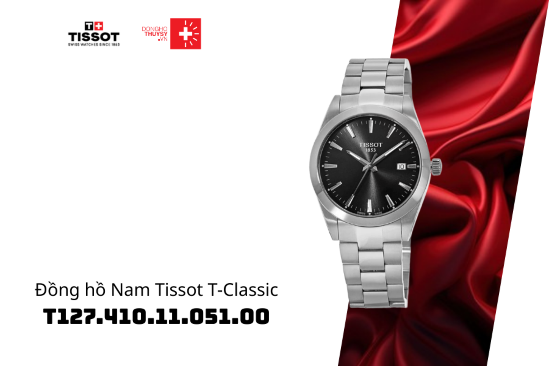 Đồng hồ Nam Tissot T-Classic T127.410.11.051.00