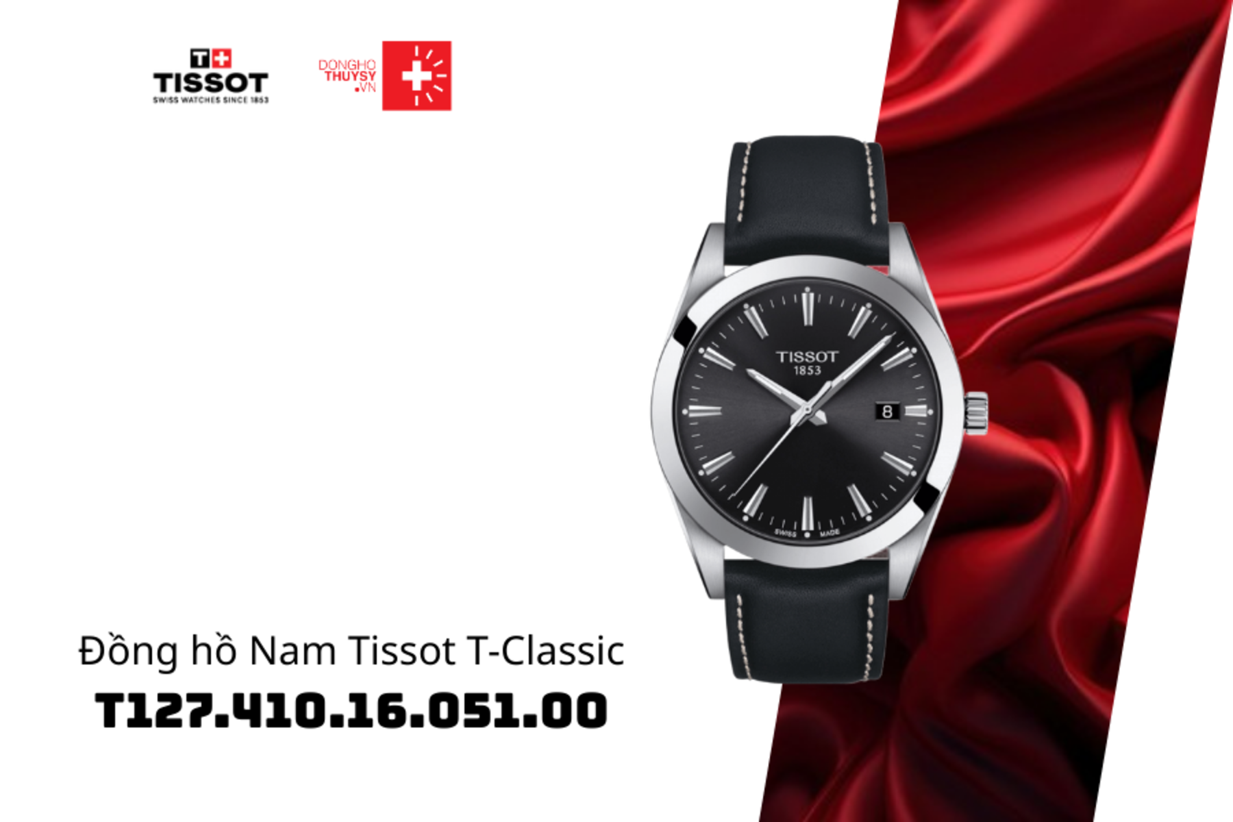 Đồng hồ Nam Tissot T-Classic T127.410.16.051.00