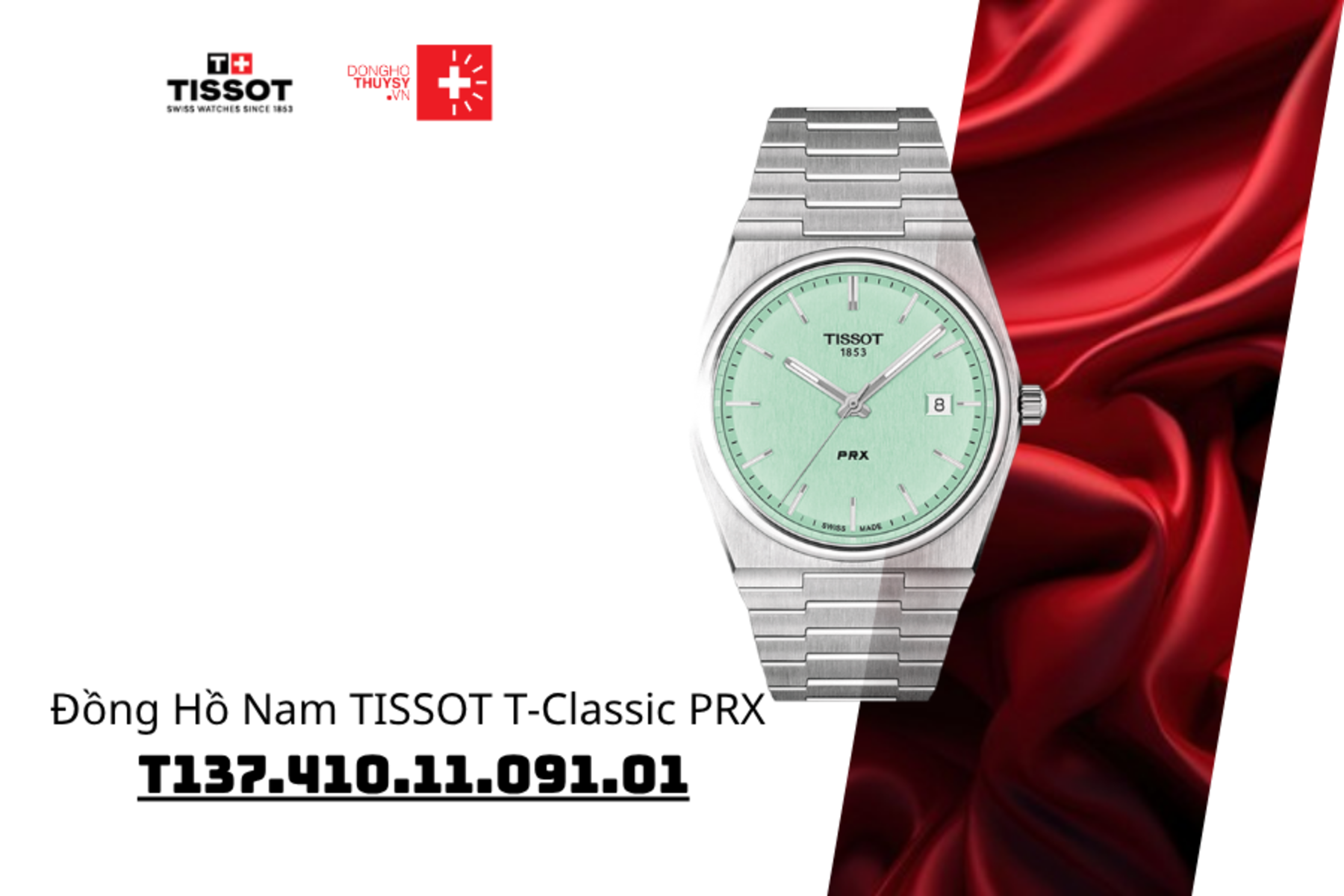 Đồng Hồ Nam TISSOT T-Classic PRX T137.410.11.091.01