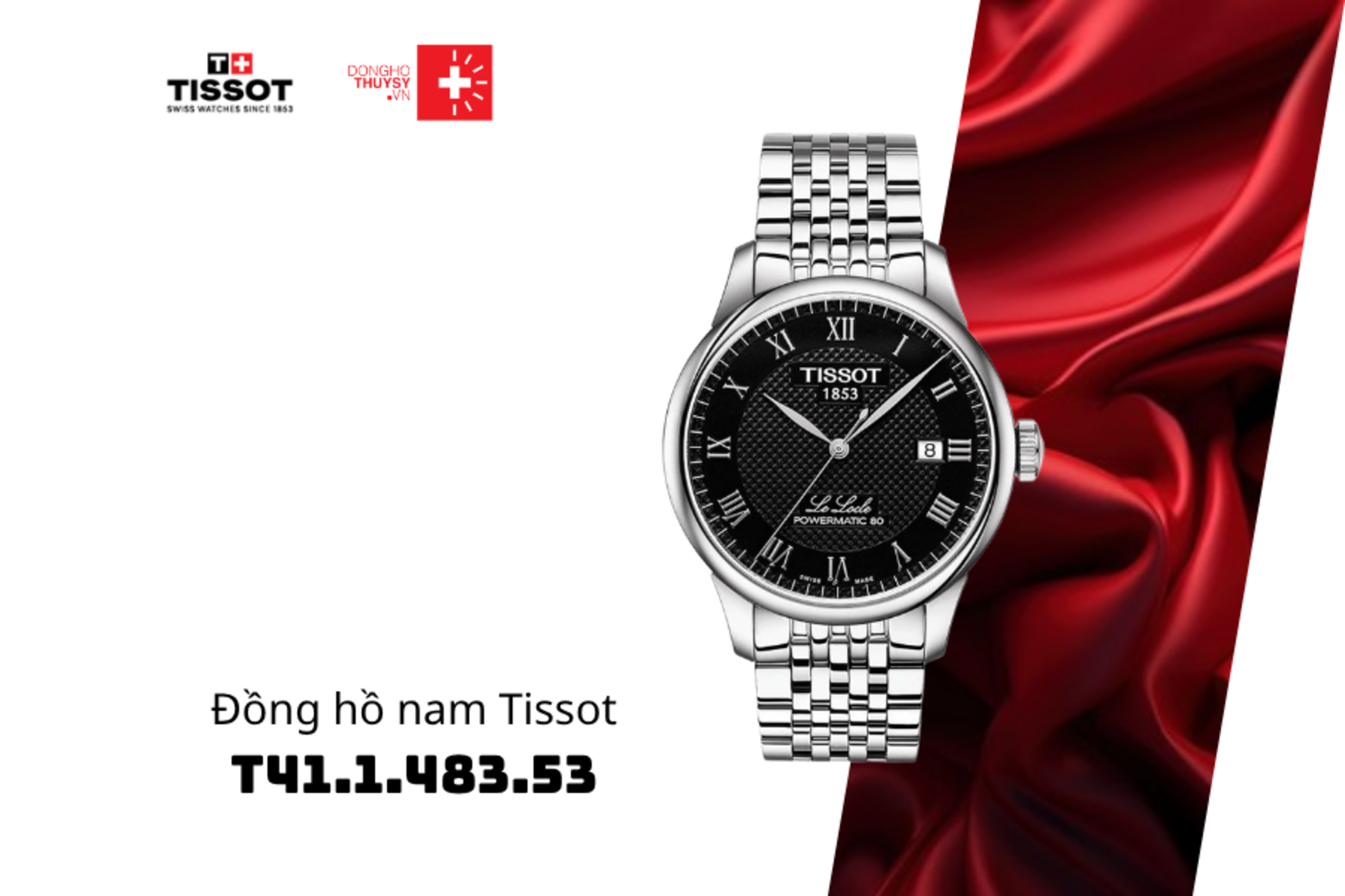 Đồng hồ nam Tissot T41.1.483.53