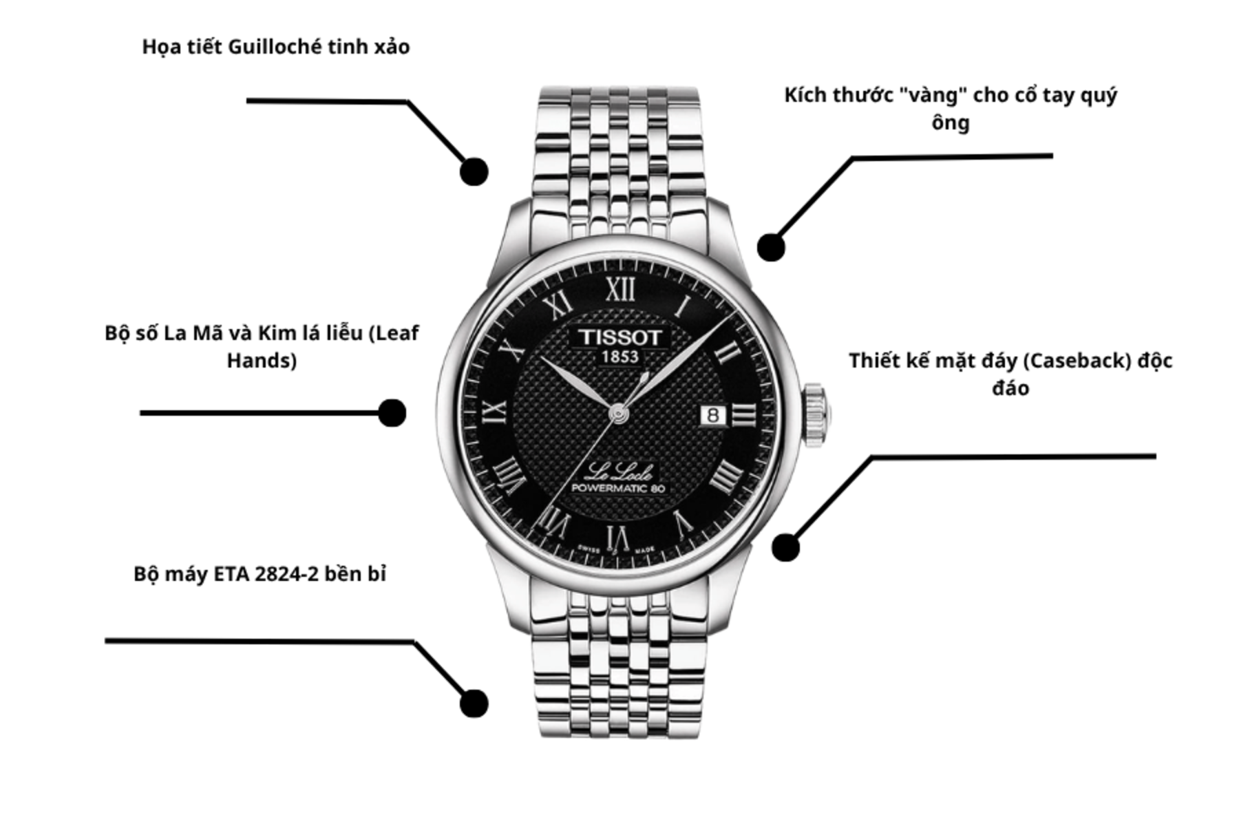 Đồng hồ nam Tissot T41.1.483.53